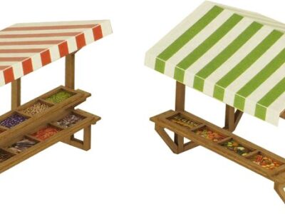 Metcalfe PO530 Market Stall OO/HO Scale Kit
