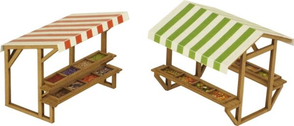 Metcalfe PO530 Market Stall OO/HO Scale Kit