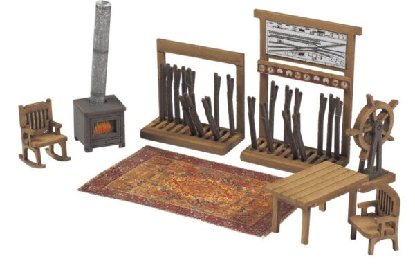 Metcalfe PO580 Signal Box Interior OO/HO Scale Kit