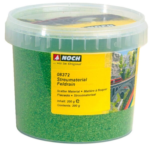Noch 08372 Scatter Material - Medium Green, 200g Container         