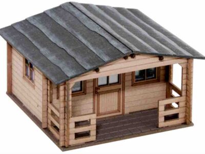 Noch 14635 Garden Plot Shed 29mm x 28mm x 18mm - N Scale Laser Cut Minis