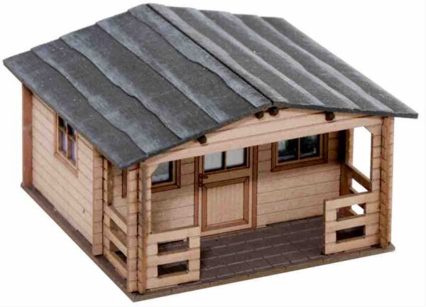 Noch 14635 Garden Plot Shed 29mm x 28mm x 18mm - N Scale Laser Cut Minis