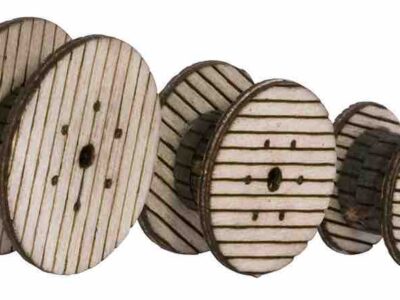 Noch 14638 Cable Reels - N Scale Laser cut minis kit