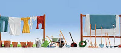 Noch 14800 Garden Tools / Accessories HO scale Figures