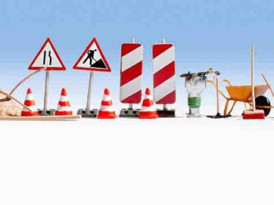 Noch 14805 Road Construction Accessories HO scale Figure set