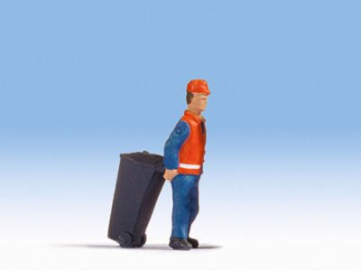 Noch 1502901 City Cleaner Gottlob HO scale Figure