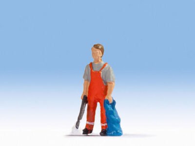 Noch 1502906 City Cleaner Walter HO scale Figure