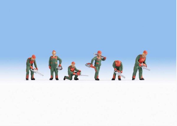 Noch 15061 Forest Workers HO scale Figures