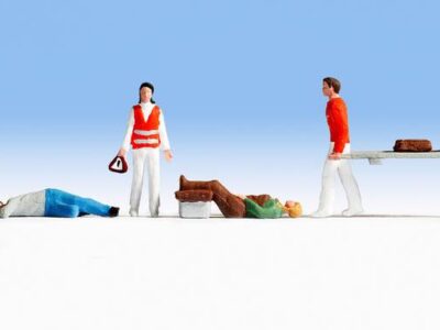 Noch 15094 Paramedics & accessories HO scale Figures