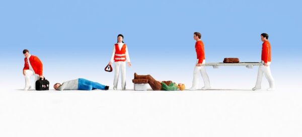Noch 15094 Paramedics & accessories HO scale Figures