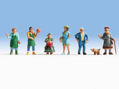 Noch 15470 Weekly Market HO scale Figures