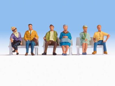 Noch 15532 People Seated HO scale Figures