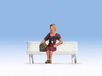 Noch 1553304 Seated Person 'Silvia' HO scale Figure