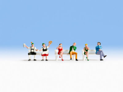 Noch 15536 Sitting People without benches HO scale Figures