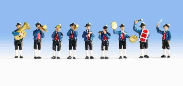 Noch 15580 Music Band HO scale Figures