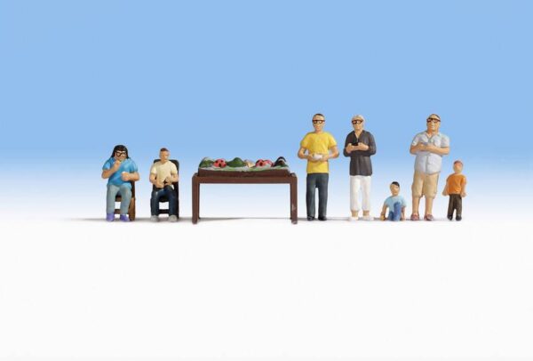 Noch 15596 Model Railroaders & layout HO scale Figures