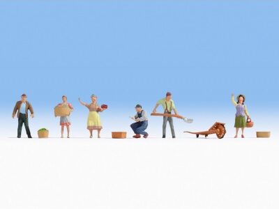 Noch 15617 Farmers HO scale Figures