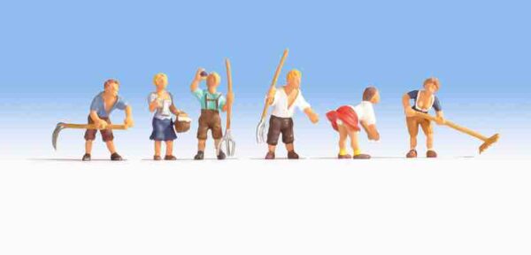 Noch 15618 Mountain Farmers HO scale Figures