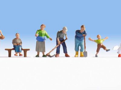 Noch 15629 Farmers & Animals HO scale Figures