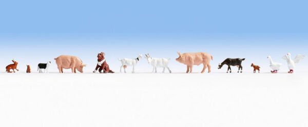 Noch 15711 Farm Animals HO scale Figures