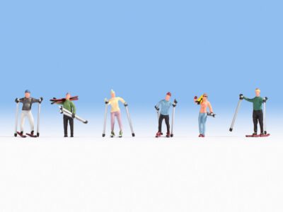 Noch 15827 Skiers HO scale Figures