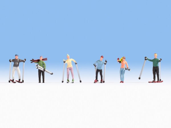 Noch 15827 Skiers HO scale Figures