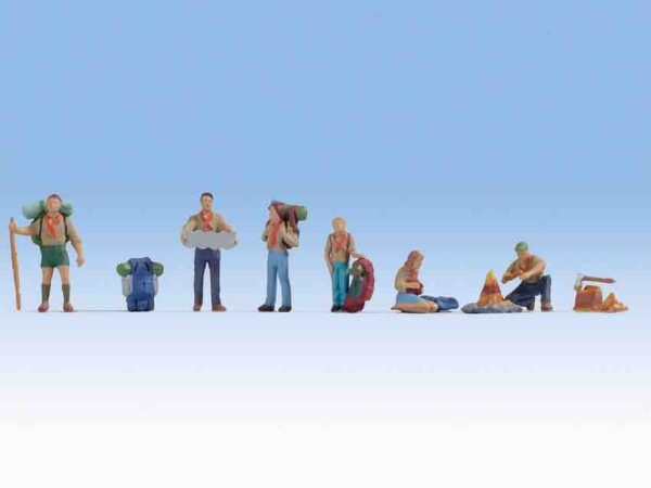 Noch 15879 Scouts HO scale Figures
