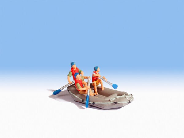Noch 16818 Whitewater Rafting with Crew HO scale Figures