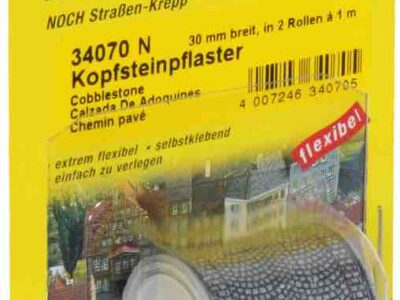 Noch 34070 Cobblestone Road N Scale 1000mm x 30mm
