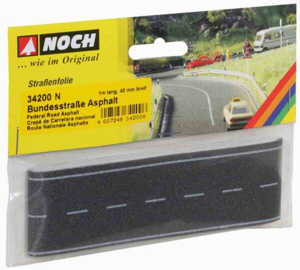 Noch 34200 Federal Road Asphalt N Scale