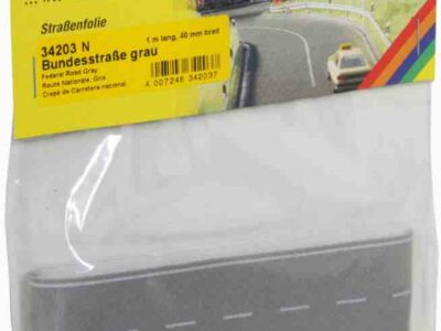 Noch 34203 Federal Road Grey N Scale 1000mm x 40mm
