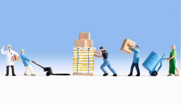 Noch 36038 Warehousemen N Gauge Figures