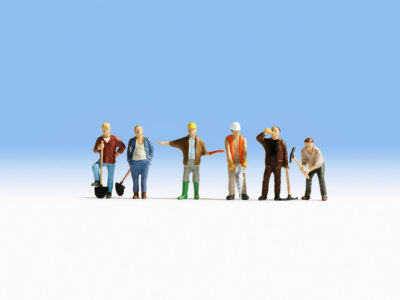 Noch 36110 Construction Workers N Gauge Figures
