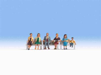 Noch 36533 Sitting People N Gauge Figures