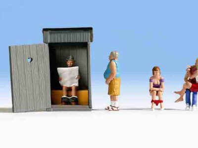 Noch 36560 Toilet Stories N Gauge Figures