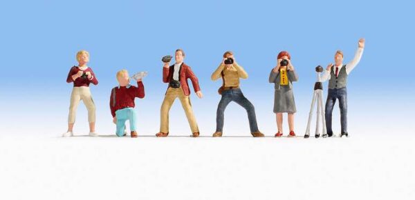 Noch 36571 Photographers & Accessories N Gauge Figures