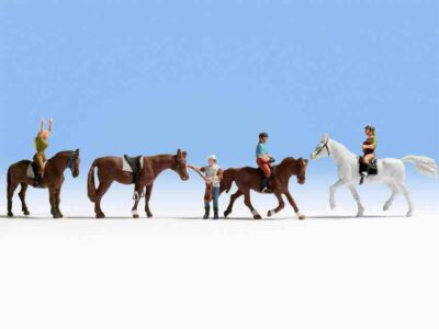 Noch 36630 Horses & Riders N Gauge Figures