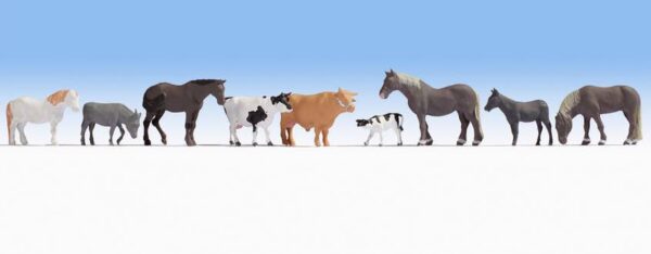 Noch 36713 Farm Animals N Gauge Figures