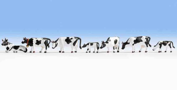 Noch 36721 Cows Black & White N Gauge Figures