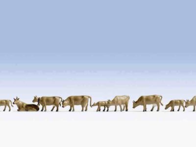 Noch 36722 Cows Dark Brown N Gauge Figures