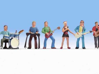 Noch 36839 Music Band 6 figures w/musical instruments N Gauge Figures