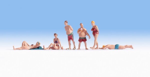 Noch 36841 Bathers N Gauge Figures