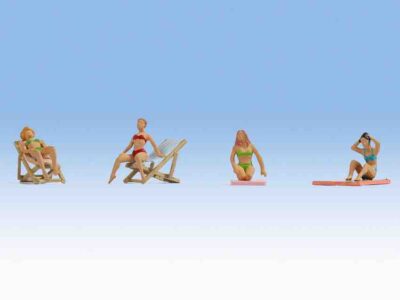 Noch 36851 Sunbathers N Gauge Figures
