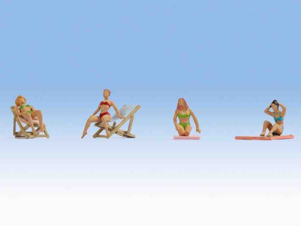 Noch 36851 Sunbathers N Gauge Figures