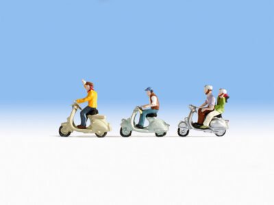Noch 36910 Motor Scotters & Riders N Gauge Figures