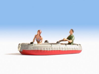Noch 37815 Dinghy & 2 People N Gauge Figures