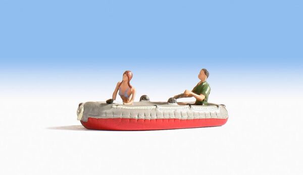Noch 37815 Dinghy & 2 People N Gauge Figures