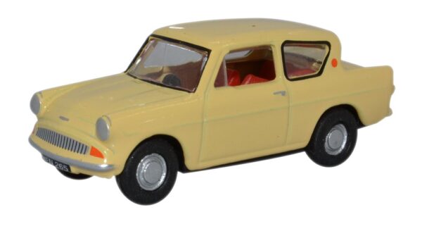 Oxford Diecast 76105005 Ford Anglia 105E - Morocco Beige 1/76  Scale