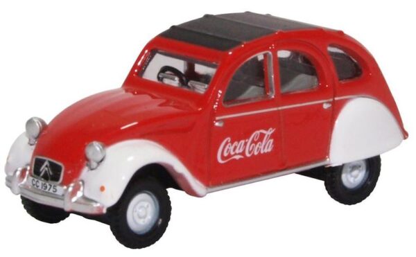 Oxford Diecast 76CT007CC Citroen 2CV - Coca Cola