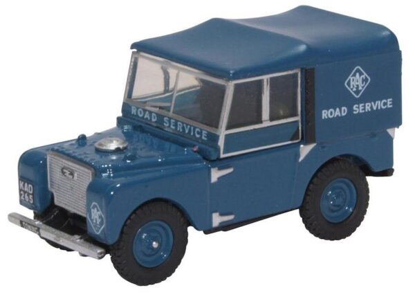 Oxford Diecast 76LAN180006 Land Rover Series I 80 Hard Top - RAC